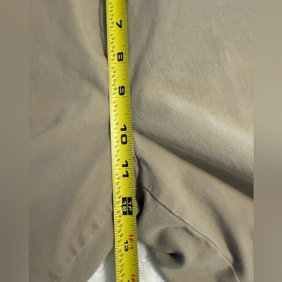 Talbots Womens Pants Beige Size 12 Signature Mid Rise Cropped Cotton - Picture 6 of 8